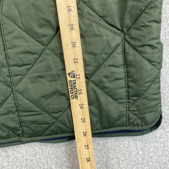 J. Crew quilted vest XXL olive green preppy outdoor gorpcore casual basics - Picture 4 of 10